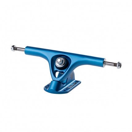 Paris V3 180mm Longboard Truck Pair Cobalt Blue Angle