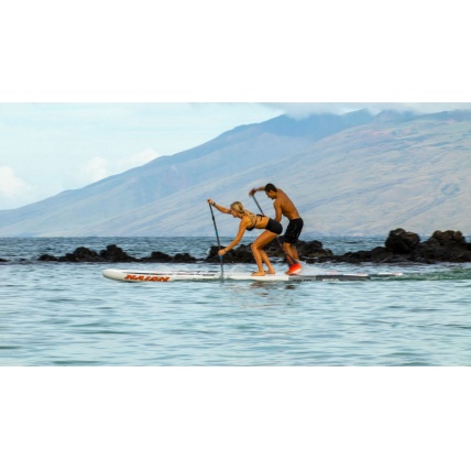 Naish iSUP Maliko 14ft x 27in x 6in Carbon Paddleboard in use