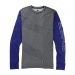 Burton Midweight Base Layer Crew Spun Out Royal Blue