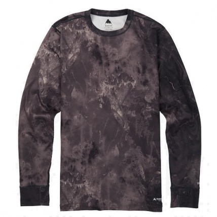 Burton Mens Midweight Base Layer Crew Marble Galaxy