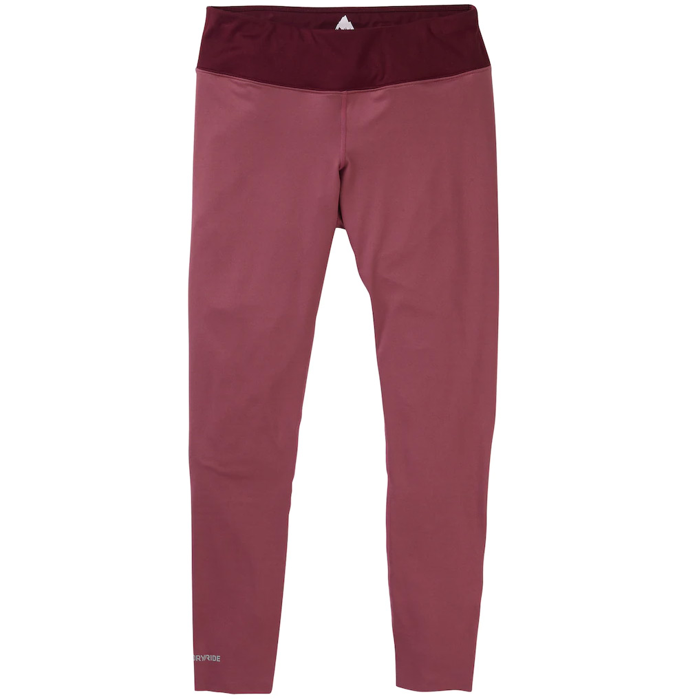 Burton Womens Midweight Base Layer Pant Rose Brown - ATBShop.co.uk