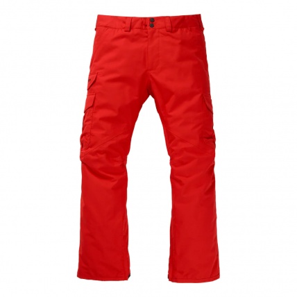 Burton Cargo Pant Flame Scarlet Mens Snowboard Pants - ATBShop.co.uk