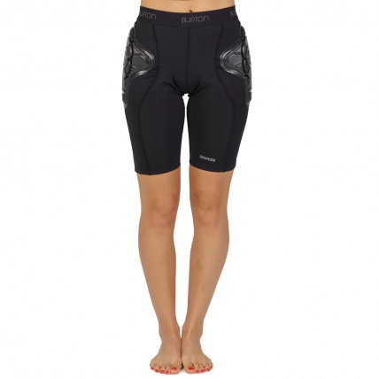 Burton Womens Total Impact Shorts by G-Form Black