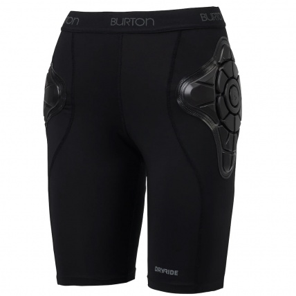 Burton Womens Total Impact Shorts by G-Form Black