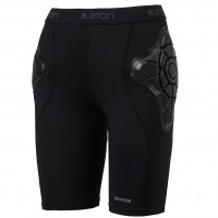 Burton - Womens Total Impact Shorts by G-Form Black