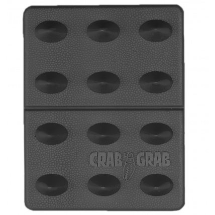 Mini Shark Teeth Snowboard Traction Stomp Pad Black