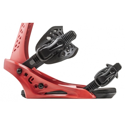 Flux PR Red Snowboard Bindings Details