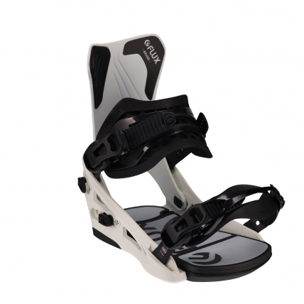 Flux DS White Snowboard Bindings