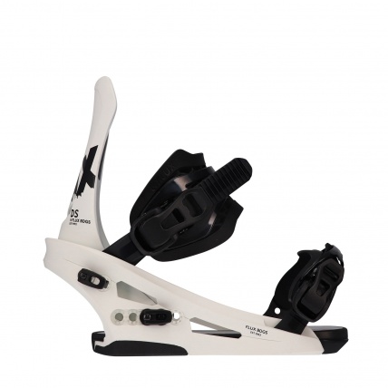 Flux DS White Snowboard Bindings