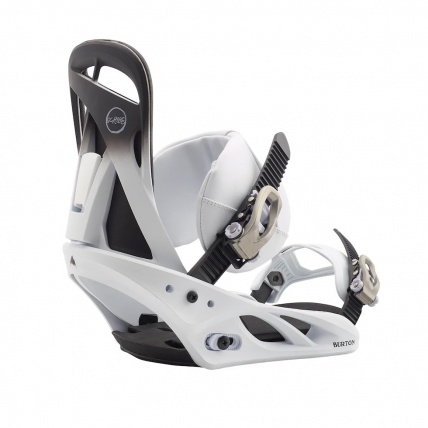 Burton Scribe Fade to White Womens Snowboard Binding back