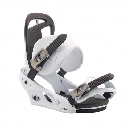 Burton Scribe Fade to White Womens Snowboard Binding front