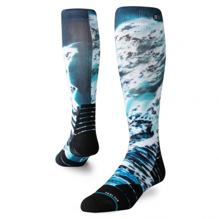 Blue Yonder Performance Blend Mens Snow Socks