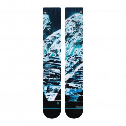 Blue Yonder Performance Blend Mens Snow Socks