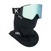 Anon Sync Black Perceive Variable Blue +Spare +MFI Snow Goggles