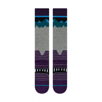 Ridge Line Merino Wool Blend Mens Snow Socks