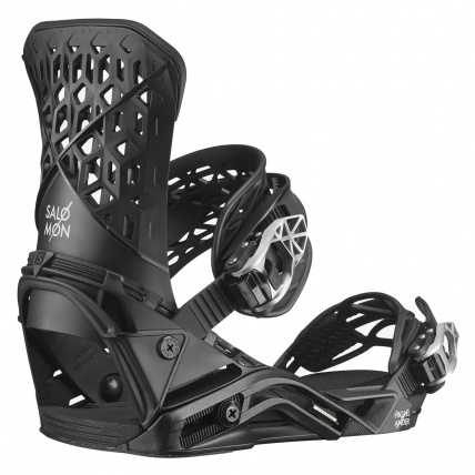 Salomon Highlander Black Snowboard Bindings