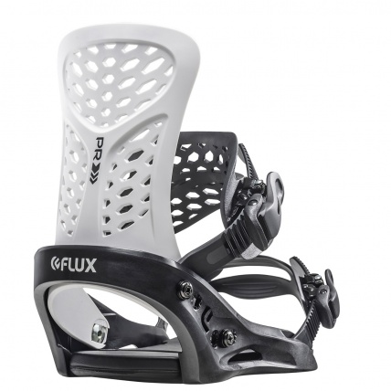 Flux PR White Black Snowboard Bindings