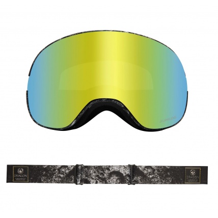 Dragon X2 Lunar Luma Lens Gold Ion Snow Goggles