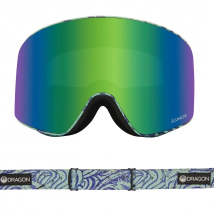 Dragon	PXV Tropics Luma Lens Green Ion Snow Goggles front