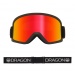 Dragon DX3 OTG Black Luma Lens Red Ion Snow Goggles front