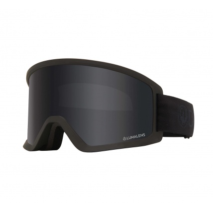 Dragon DX3 Blackout Luma Lens Dark Smoke Snow Goggles