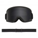 Dragon DX3 Blackout Luma Lens Dark Smoke Snow Goggles front