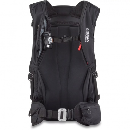 Dakine Poacher 26L Black R.A.S. Airbag Compatible Backpack two way radio/ hydration pocket