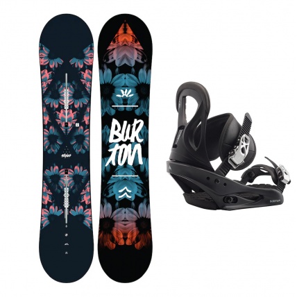 Burton Stylus Beginner Snowboard Package