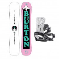 Burton - Kilroy Freestyle Camber Snowboard Package