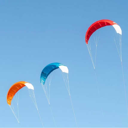 Ozone Go V1 Universal Kitesurf Trainer Kite Colours