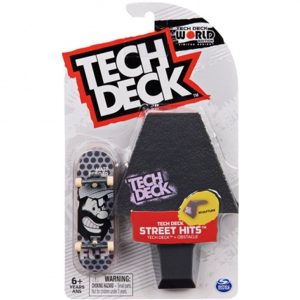 Tech Deck Street Hits Board and Obstacle