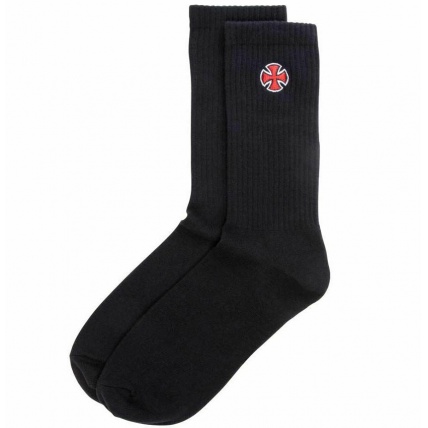 Independent Cross Skate Sock Black