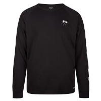 Mystic Crow Tee Long Sleeve Caviar