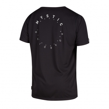 Mystic Stone Black Short Sleeve Quickdry T Shirt back