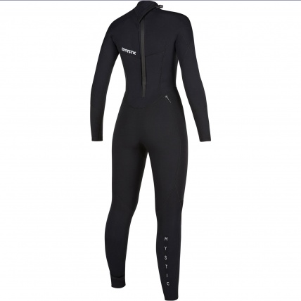 Mystic Star Womens 5/3mm Black Full Suit Back Zip Wetsuit