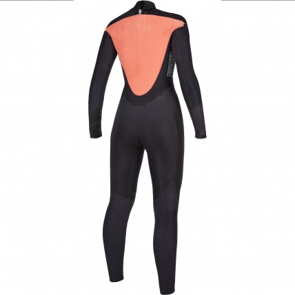 Mystic Star Womens 5/3mm Black Full Suit Back Zip Wetsuit