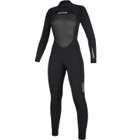 Mystic Star Womens 5/3mm Black Full Suit Back Zip Wetsuit