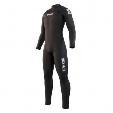 Mystic Star 5/3mm Black Double FZ Mens Wetsuit Front