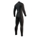 Mystic Star 5/3mm Black Double FZ Mens Wetsuit Rear