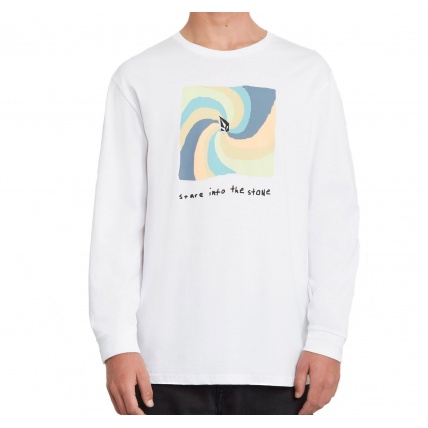 Volcom Earth People Longsleeve T-Shirt White