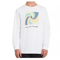 Volcom Earth People Longsleeve T-Shirt White