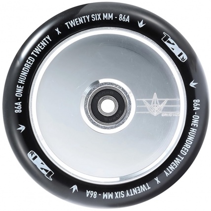 Blunt Hollowcore Chrome and Black Scooter Wheel