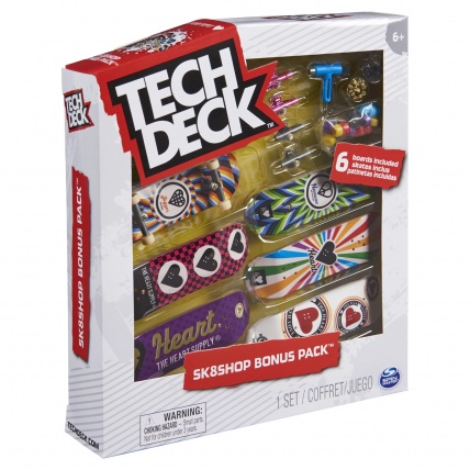 Tech Deck Sk8shop Bonus Pack M30 6 Heart Supply