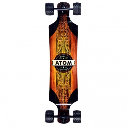 Atom Longboards All Terrain 39in Woody Longboard