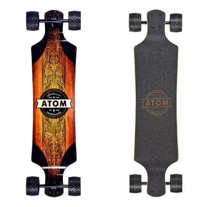 Atom Longboards All Terrain 39in Woody Longboard
