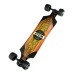 Atom Longboards All Terrain 39in Woody Longboard Angle