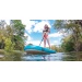 O Brien Kona Inflatable Paddleboard Package Riding