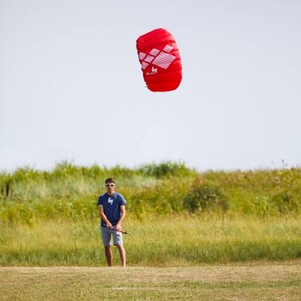 HQ4 Fluxx Trainer Kite 1.3m Red Flying