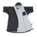 Dryrobe Advance Short Sleeve Changing Robe Black and Grey