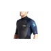 C-Skins Mens Element 3:2 Shorti Black Slate Cyan Wetsuit